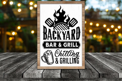 BACKYARD BAR & GRILL WORKSHOP