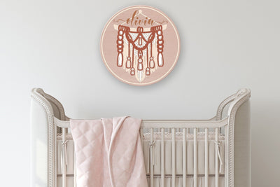 BOHO BABY NURSERY ROUNDS WORKSHOP