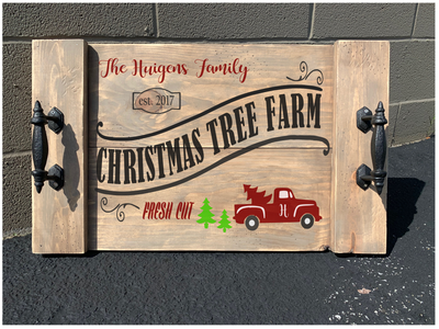 FARMHOUSE TRAY HOLIDAY EDITION