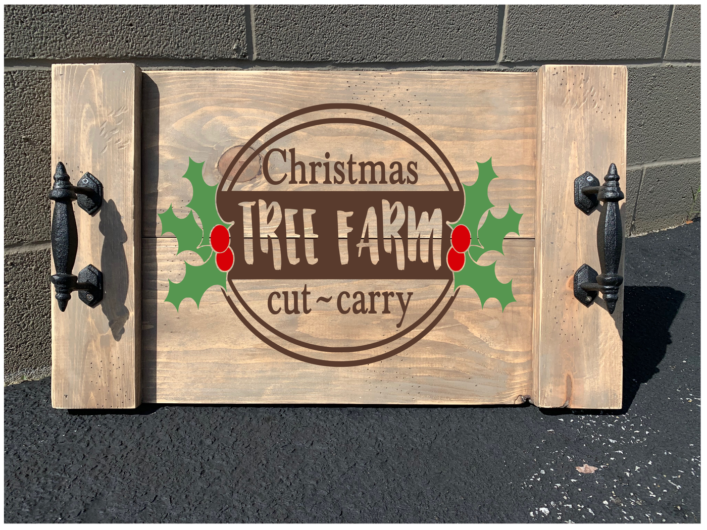 FARMHOUSE TRAY HOLIDAY EDITION