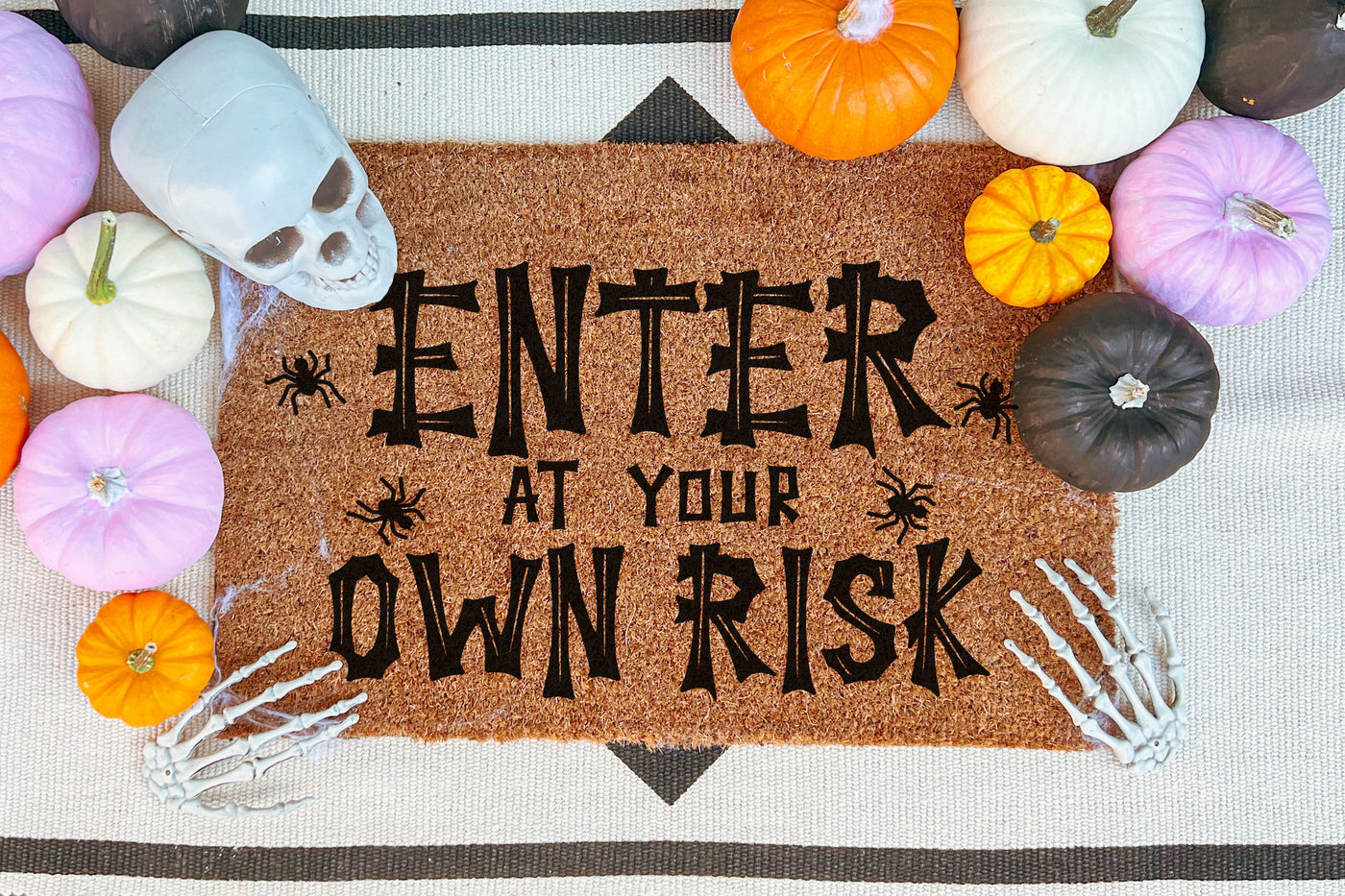 HALLOWEEN DOORMATS WORKSHOP