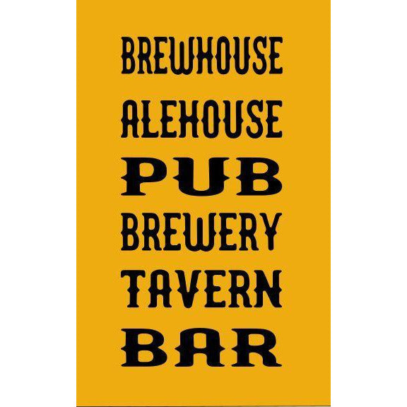 BUILD A BEER SIGN COLLECTION