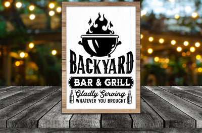 BACKYARD BAR & GRILL WORKSHOP