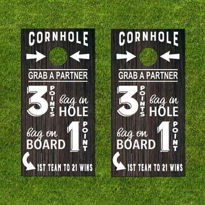 CORNHOLE BOARDS