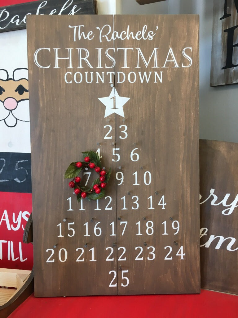 CHRISTMAS TREE COUNTDOWN