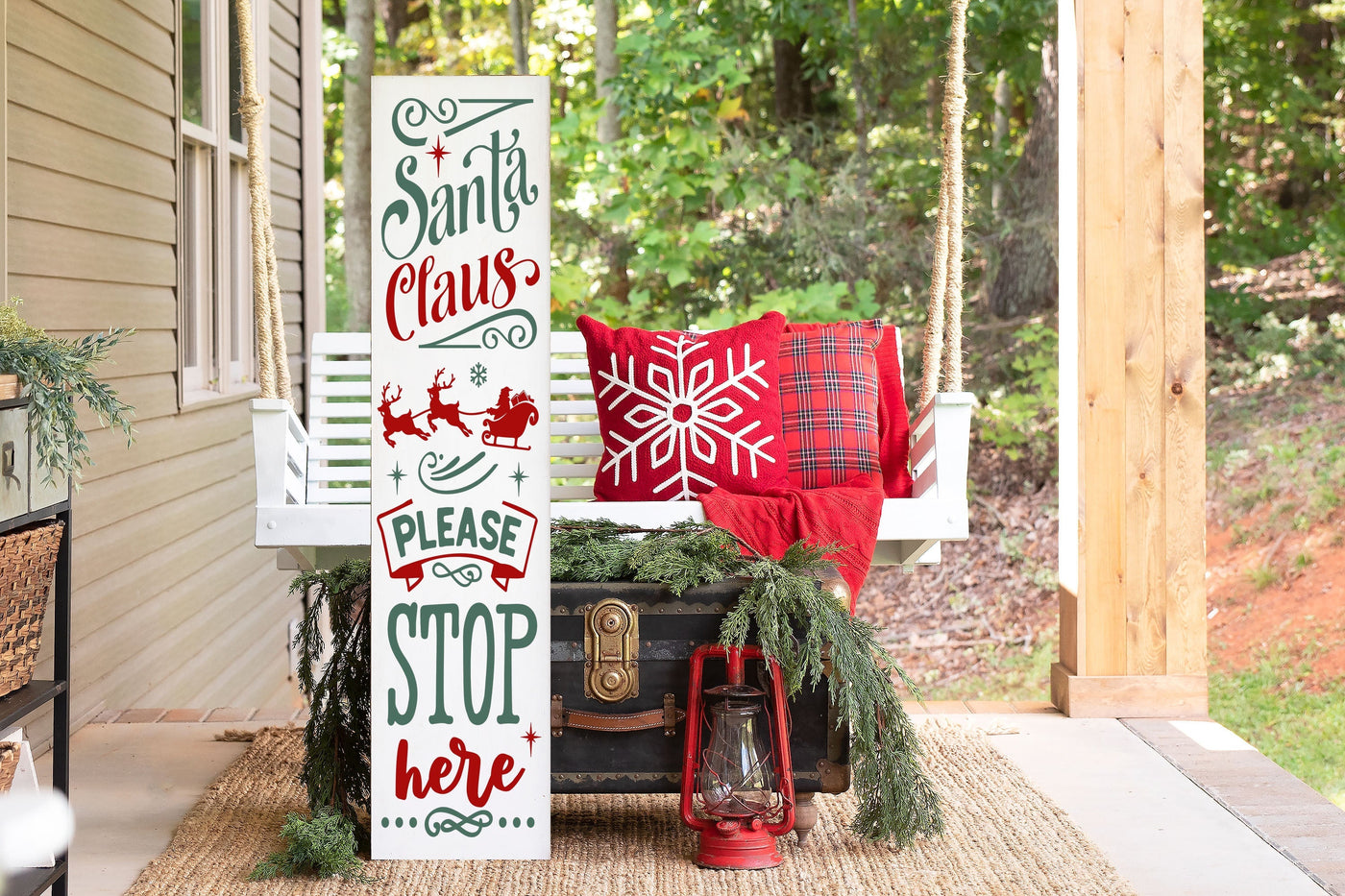 CLASSIC HOLIDAY PORCH PLANKS WORKSHOP