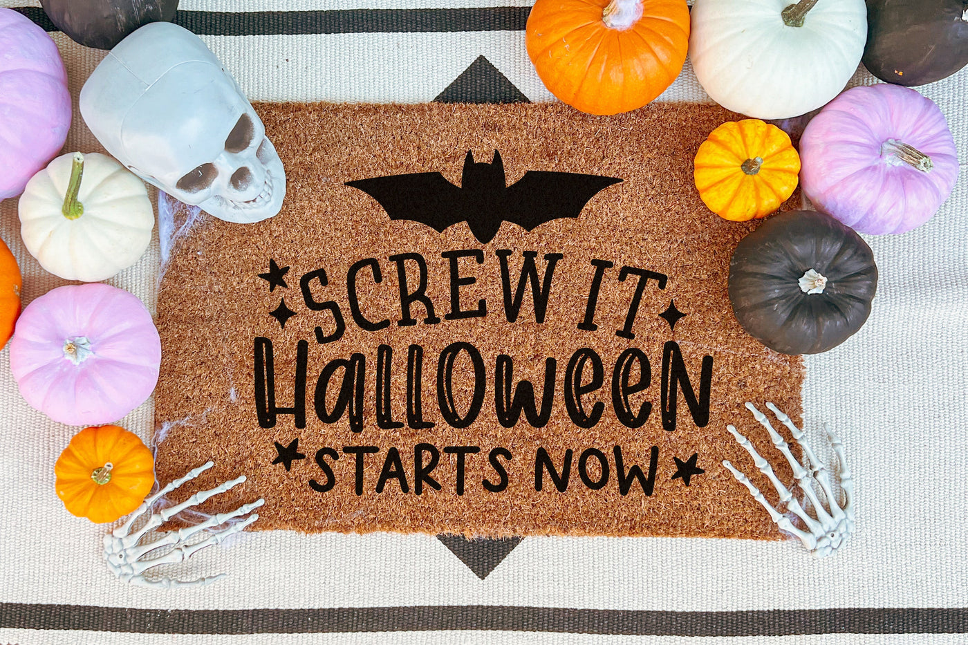 HALLOWEEN DOORMATS WORKSHOP