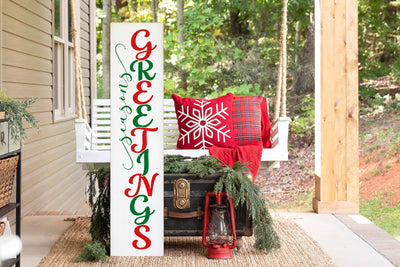 CLASSIC HOLIDAY PORCH PLANKS WORKSHOP