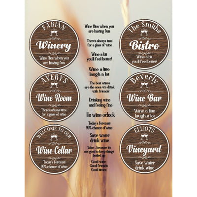 BUILD A WINE SIGN COLLECTION