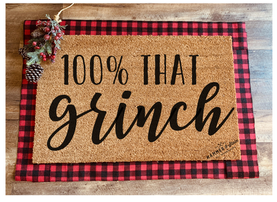 HOLIDAY DOORMAT WORKSHOP