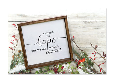 WHIMSICAL WINTER FRAMED WALL SIGNS WORKSHOP
