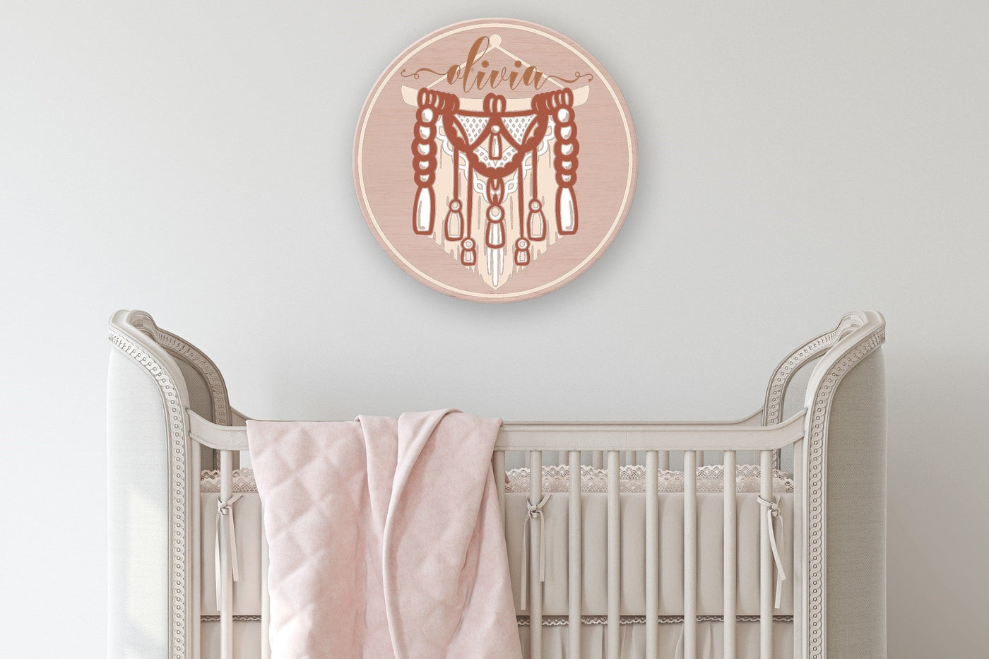 BOHO BABY NURSERY ROUNDS