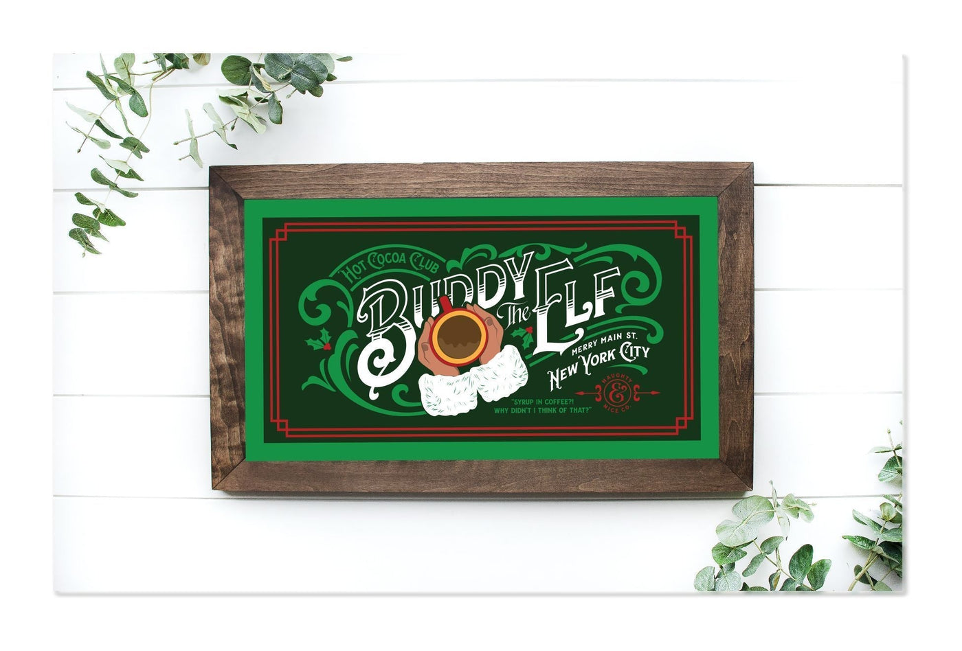 WHIMSICAL WINTER FRAMED WALL SIGNS WORKSHOP