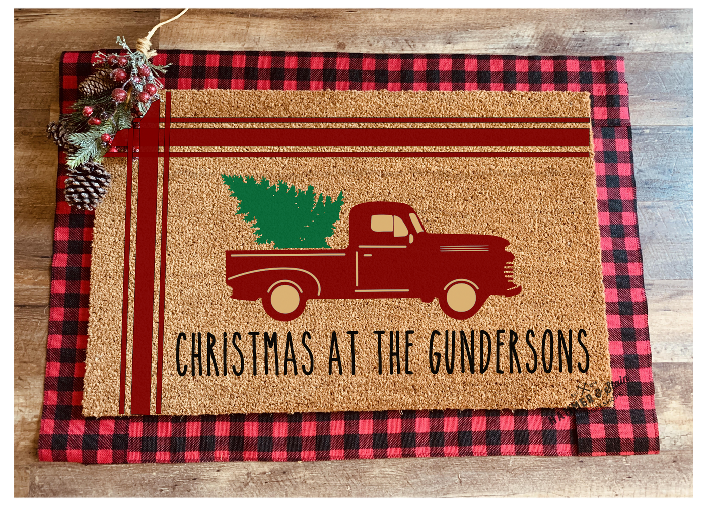 HOLIDAY DOORMAT WORKSHOP