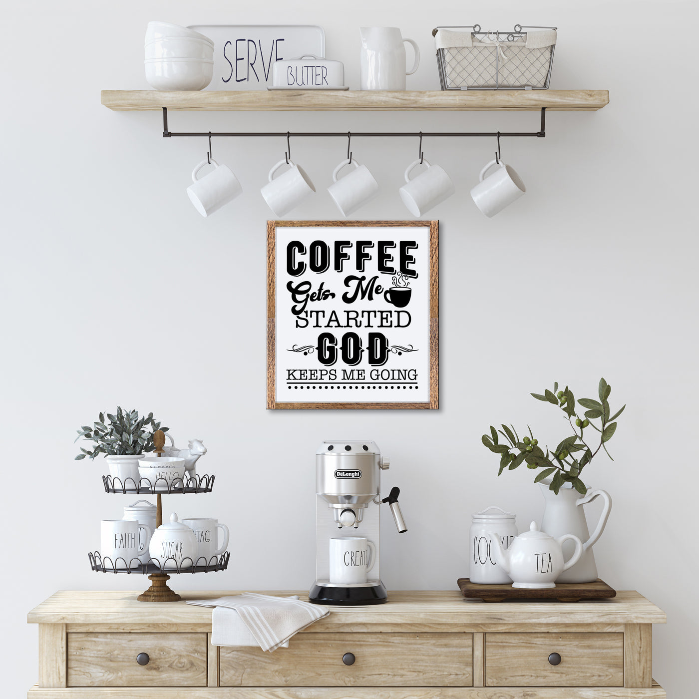 FARMHOUSE COFFEE BAR SIGNS (BDJ)