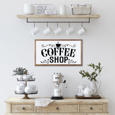 FARMHOUSE COFFEE BAR SIGNS (BDJ)