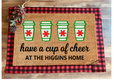 HOLIDAY DOORMAT WORKSHOP