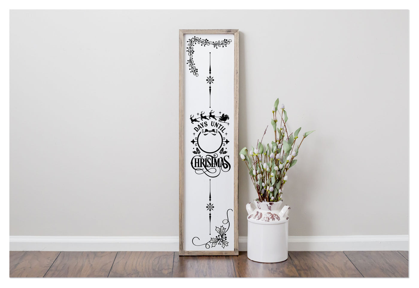 WHIMSICAL WINTER FRAMED PORCH LEANERS WORKSHOP