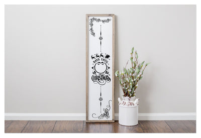 WHIMSICAL WINTER FRAMED PORCH LEANERS WORKSHOP
