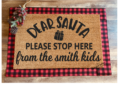 HOLIDAY DOORMAT WORKSHOP