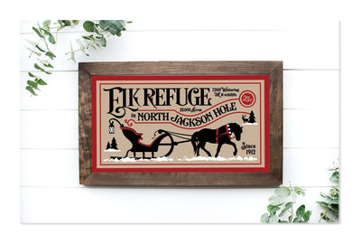 WHIMSICAL WINTER FRAMED WALL SIGNS WORKSHOP