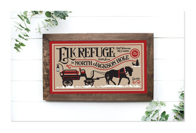 WHIMSICAL WINTER FRAMED WALL SIGNS WORKSHOP