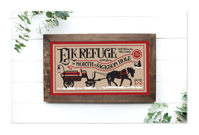 WHIMSICAL WINTER FRAMED WALL SIGNS