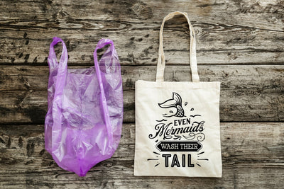 BE THE CHANGE - EARTH DAY TOTES