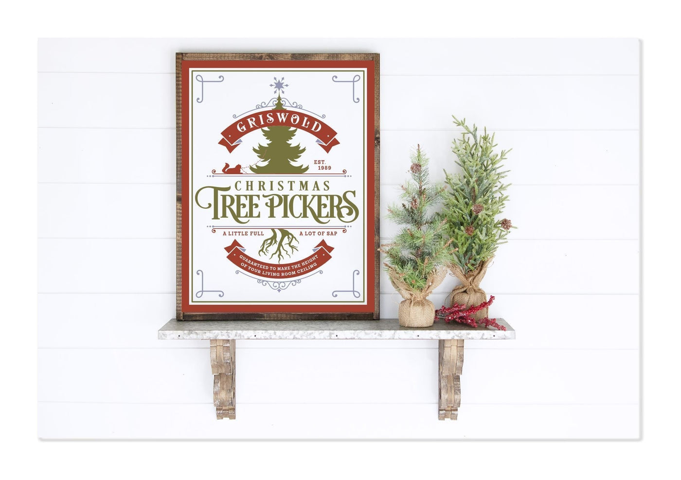 WHIMSICAL WINTER FRAMED WALL SIGNS WORKSHOP