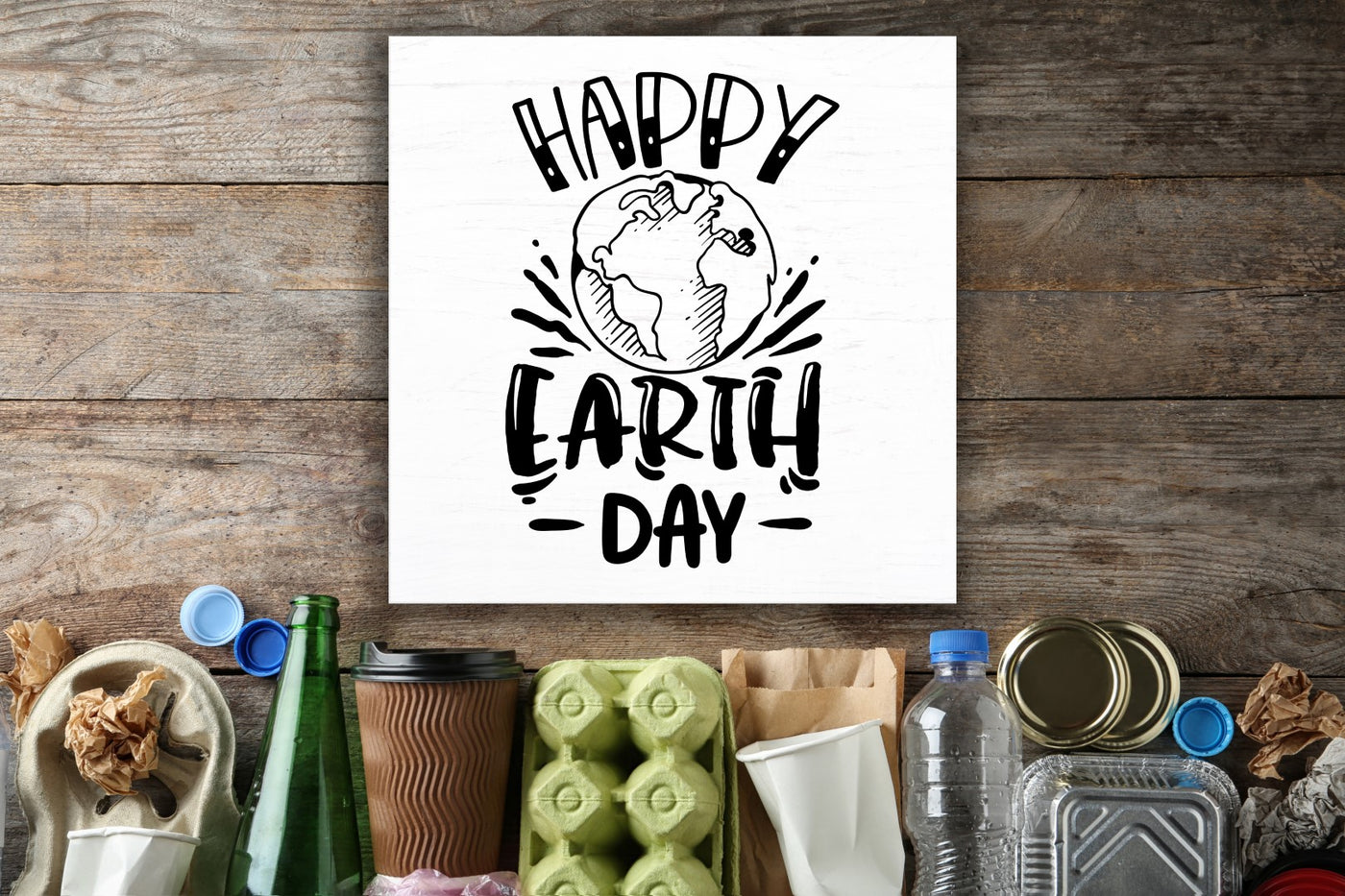 BE THE CHANGE - EARTH DAY SQUARES