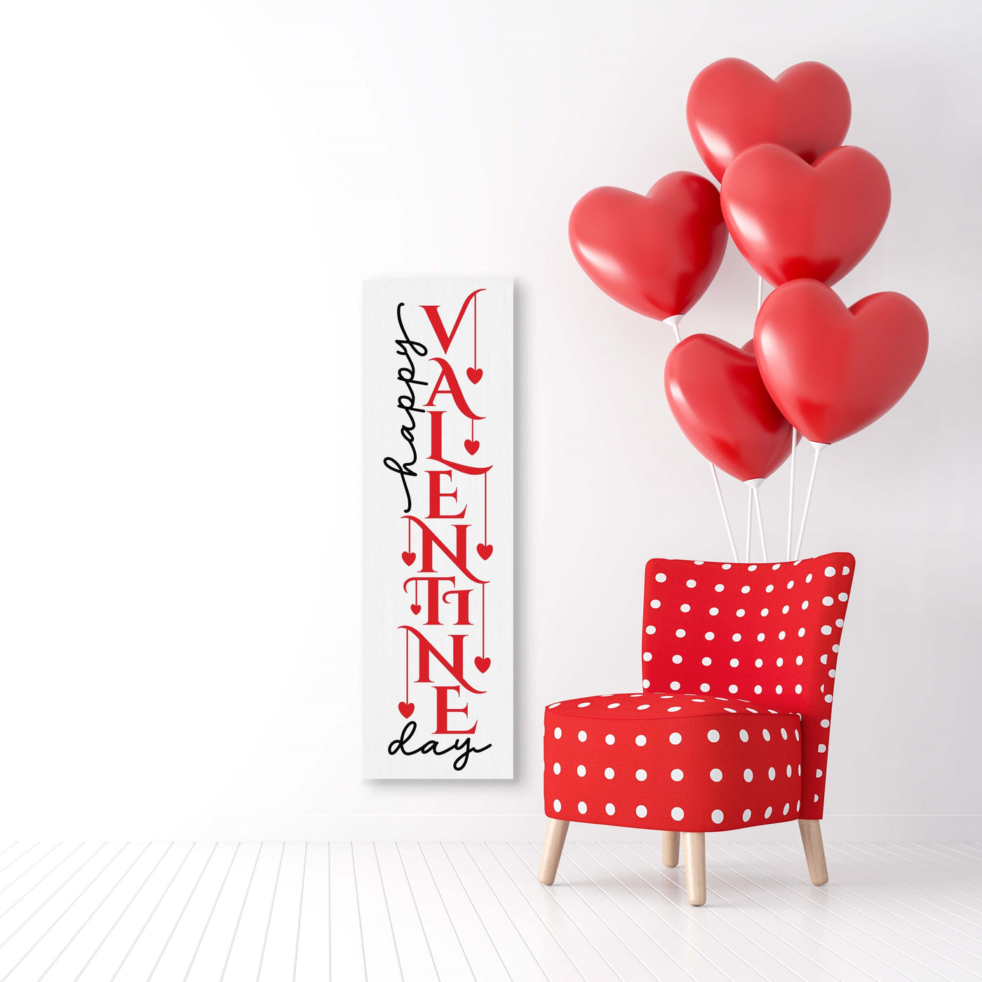 HELLO VALENTINE 3FT MINI PLANKS