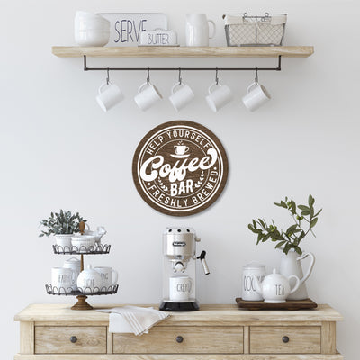 FARMHOUSE COFFEE BAR SIGNS WORKSHOP