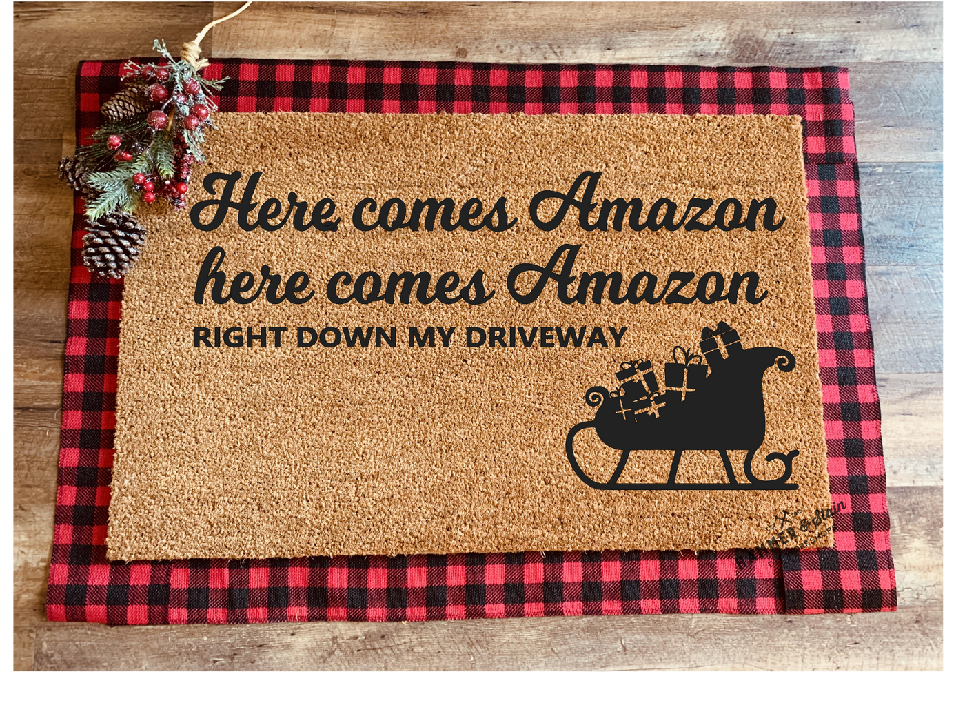 HOLIDAY DOORMAT