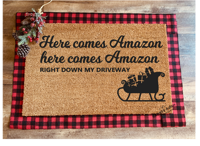 HOLIDAY DOORMAT