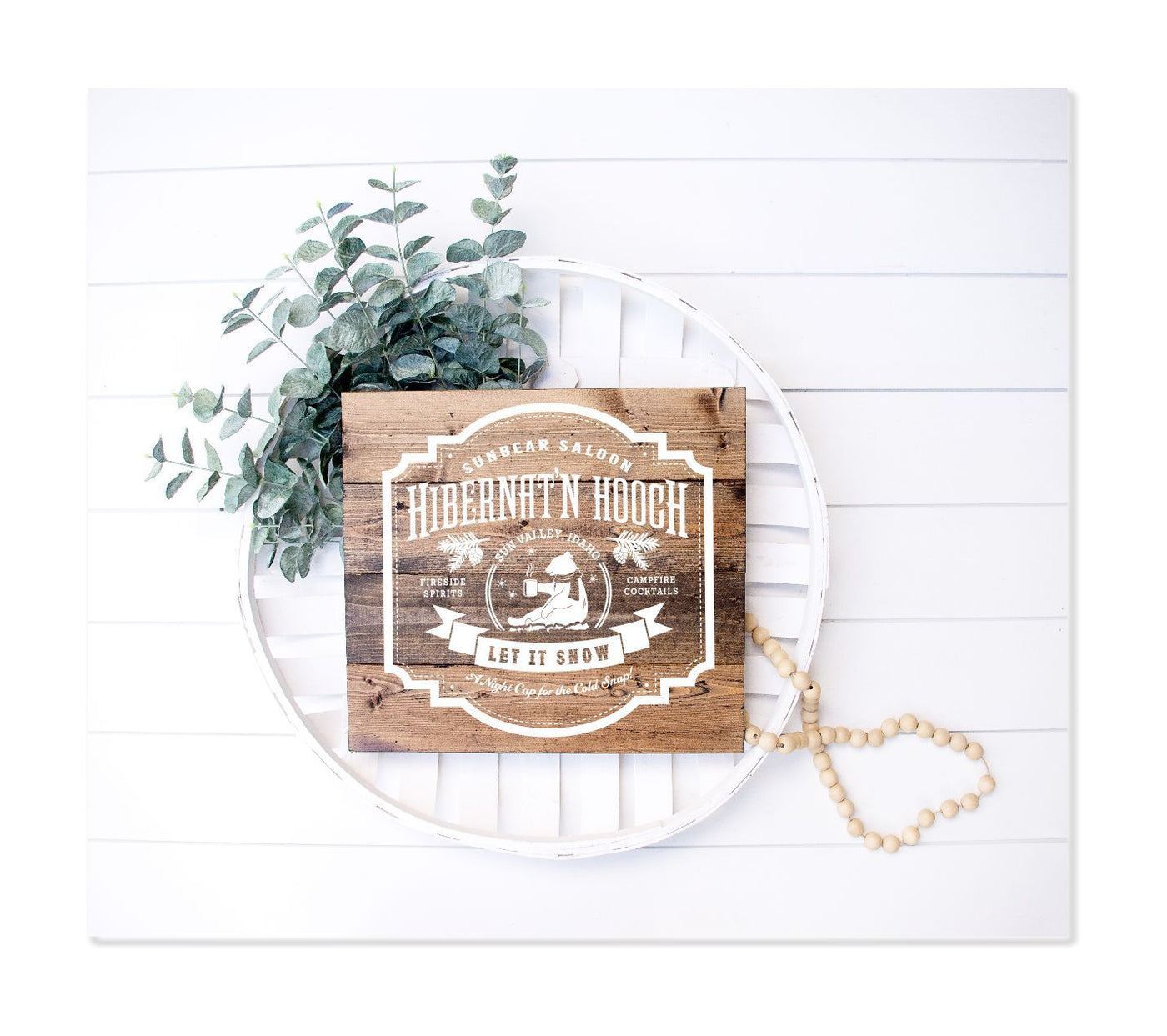 WHIMSICAL WINTER RUSTIC PALLET SIGNS WORKSHOP