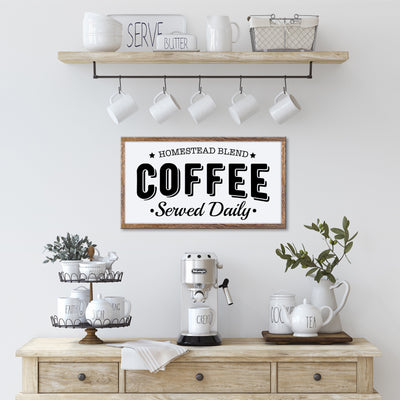 FARMHOUSE COFFEE BAR SIGNS WORKSHOP