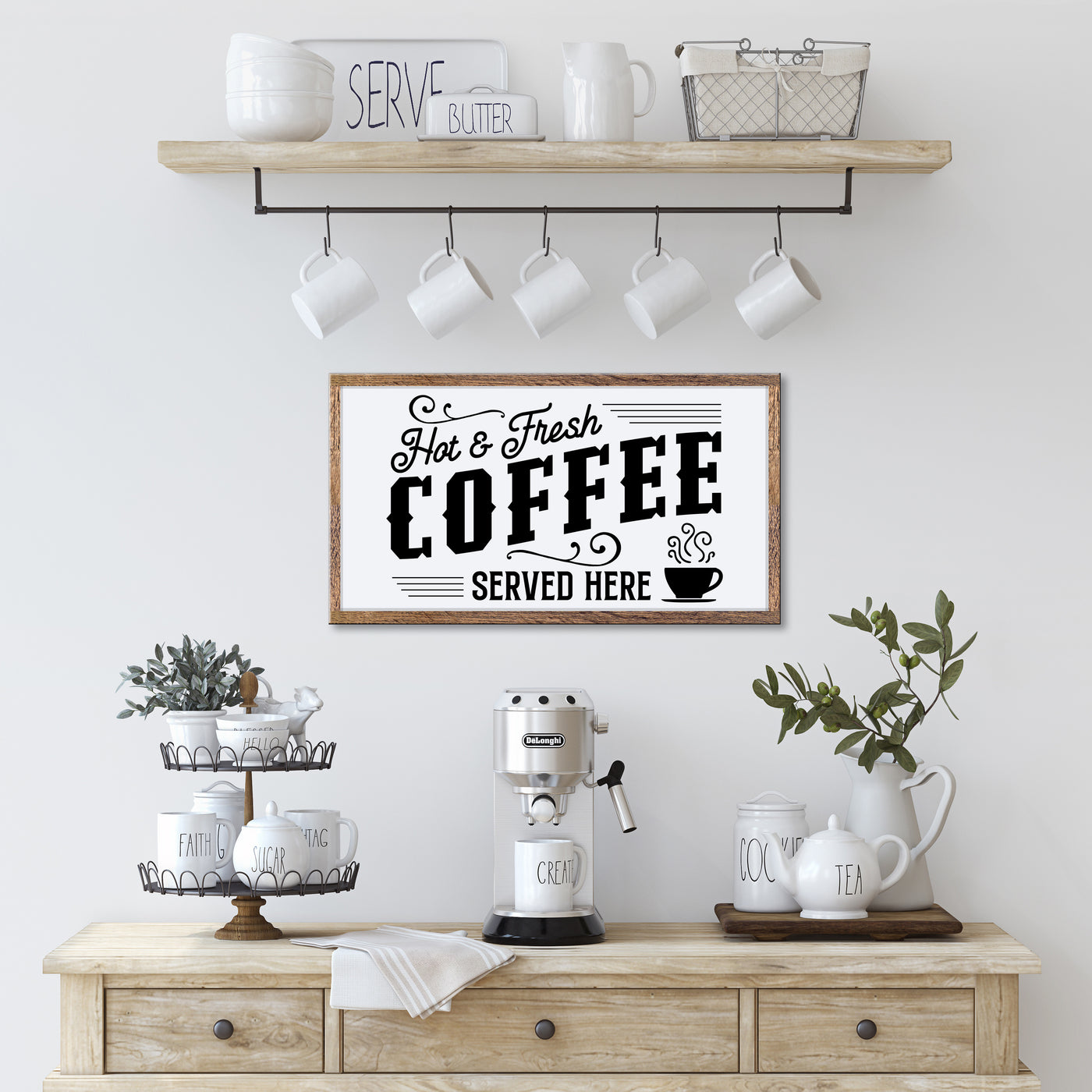 FARMHOUSE COFFEE BAR SIGNS