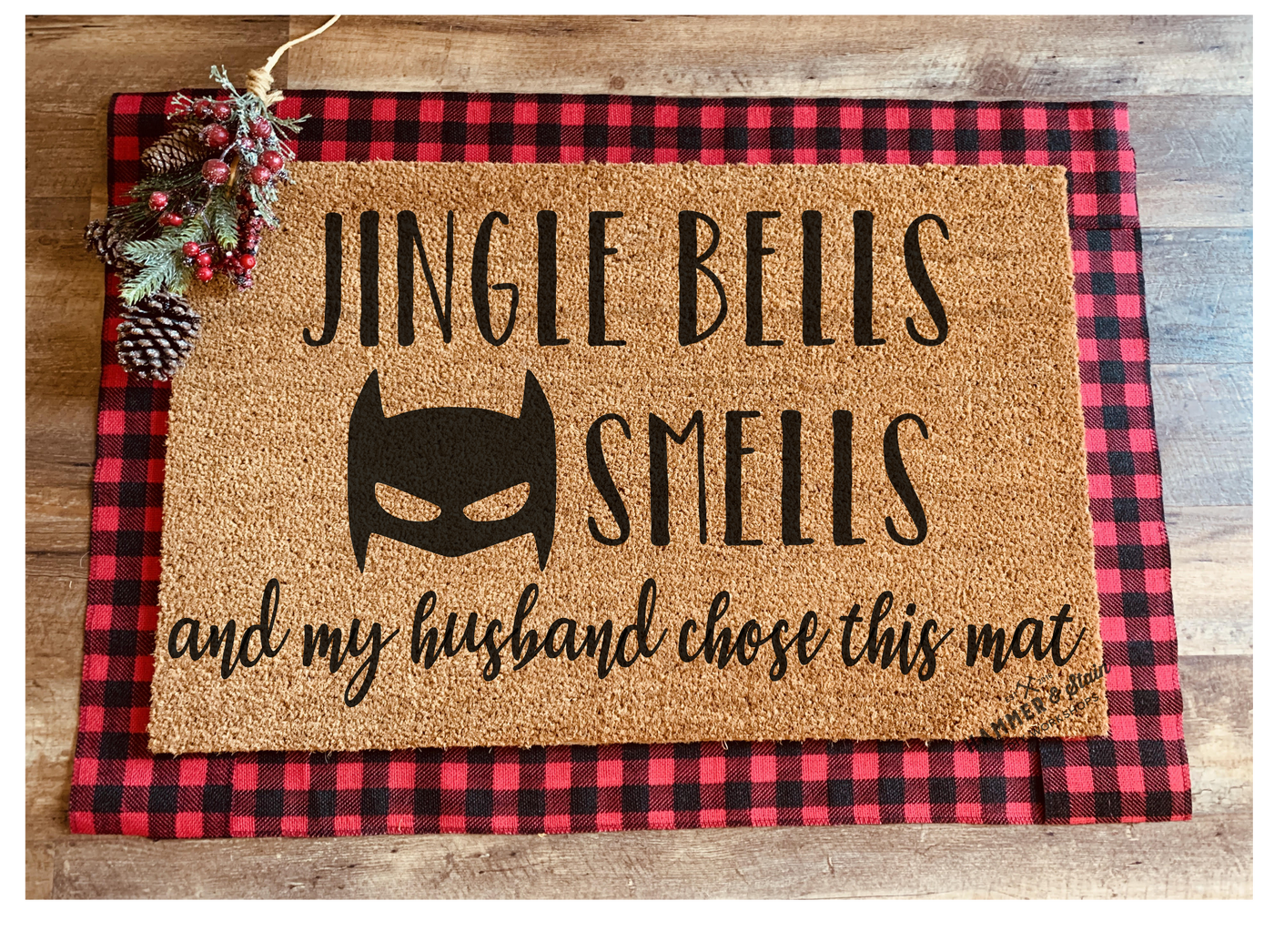 HOLIDAY DOORMAT