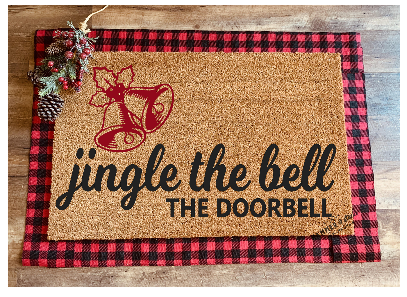 HOLIDAY DOORMAT