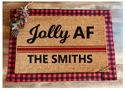 HOLIDAY DOORMAT WORKSHOP