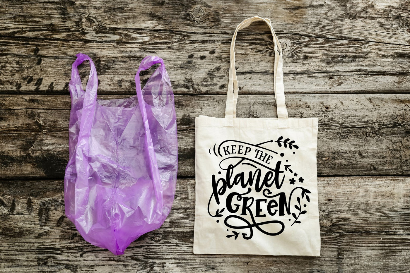 BE THE CHANGE - EARTH DAY TOTES