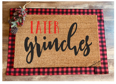 HOLIDAY DOORMAT