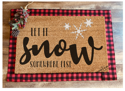 HOLIDAY DOORMAT