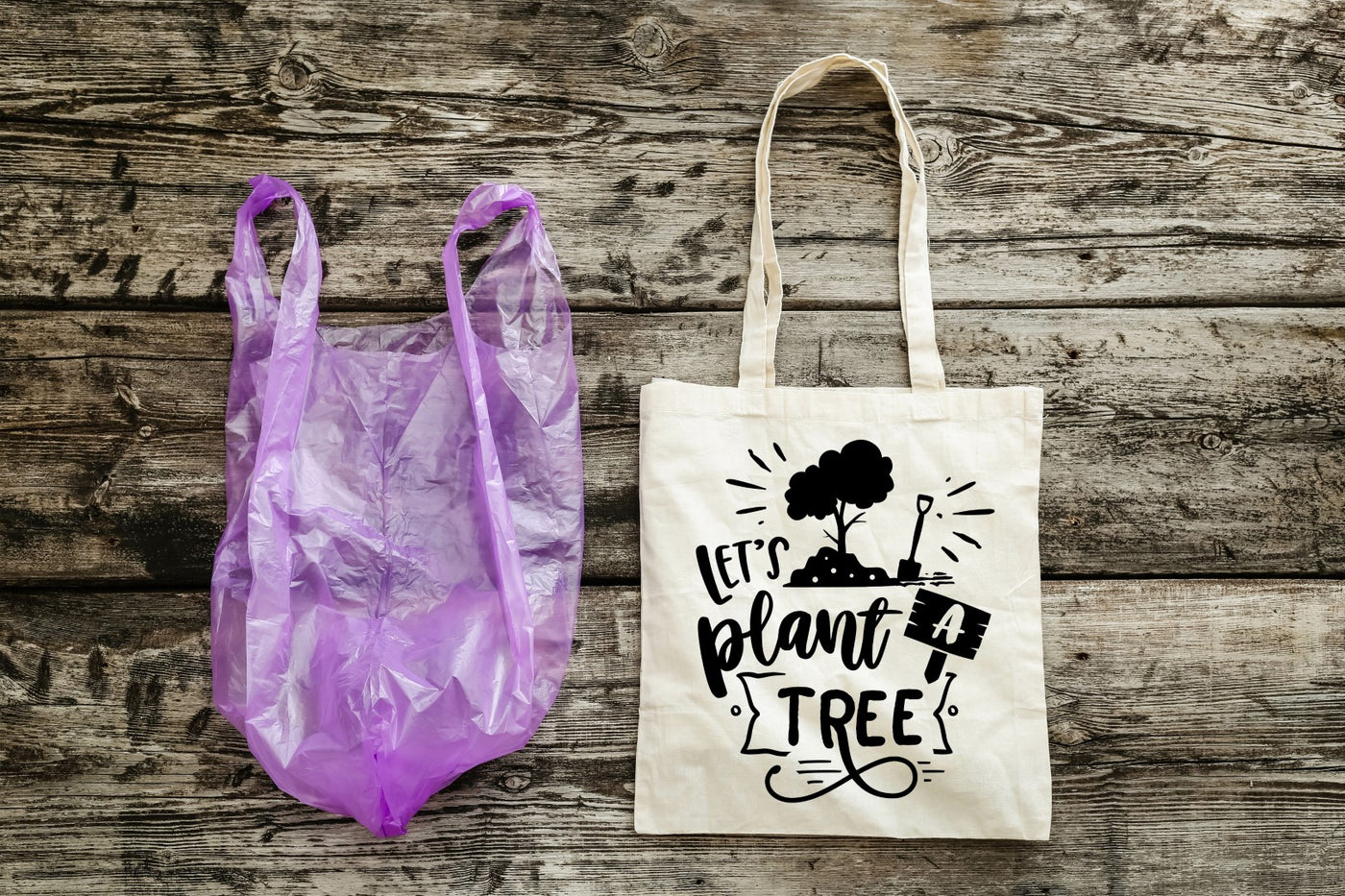 BE THE CHANGE - EARTH DAY TOTES