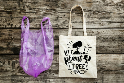 BE THE CHANGE - EARTH DAY TOTES