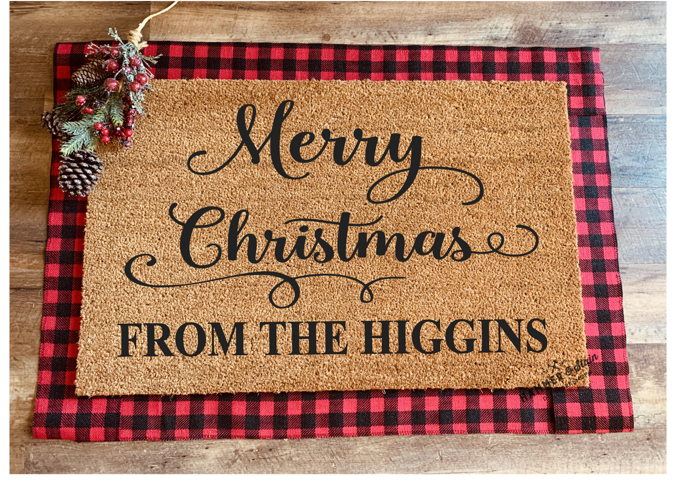 HOLIDAY DOORMAT WORKSHOP