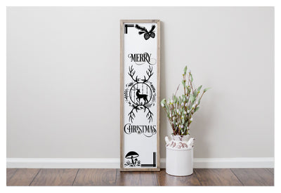 WHIMSICAL WINTER FRAMED PORCH LEANERS WORKSHOP