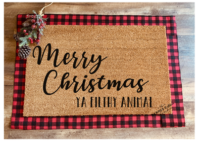 HOLIDAY DOORMAT