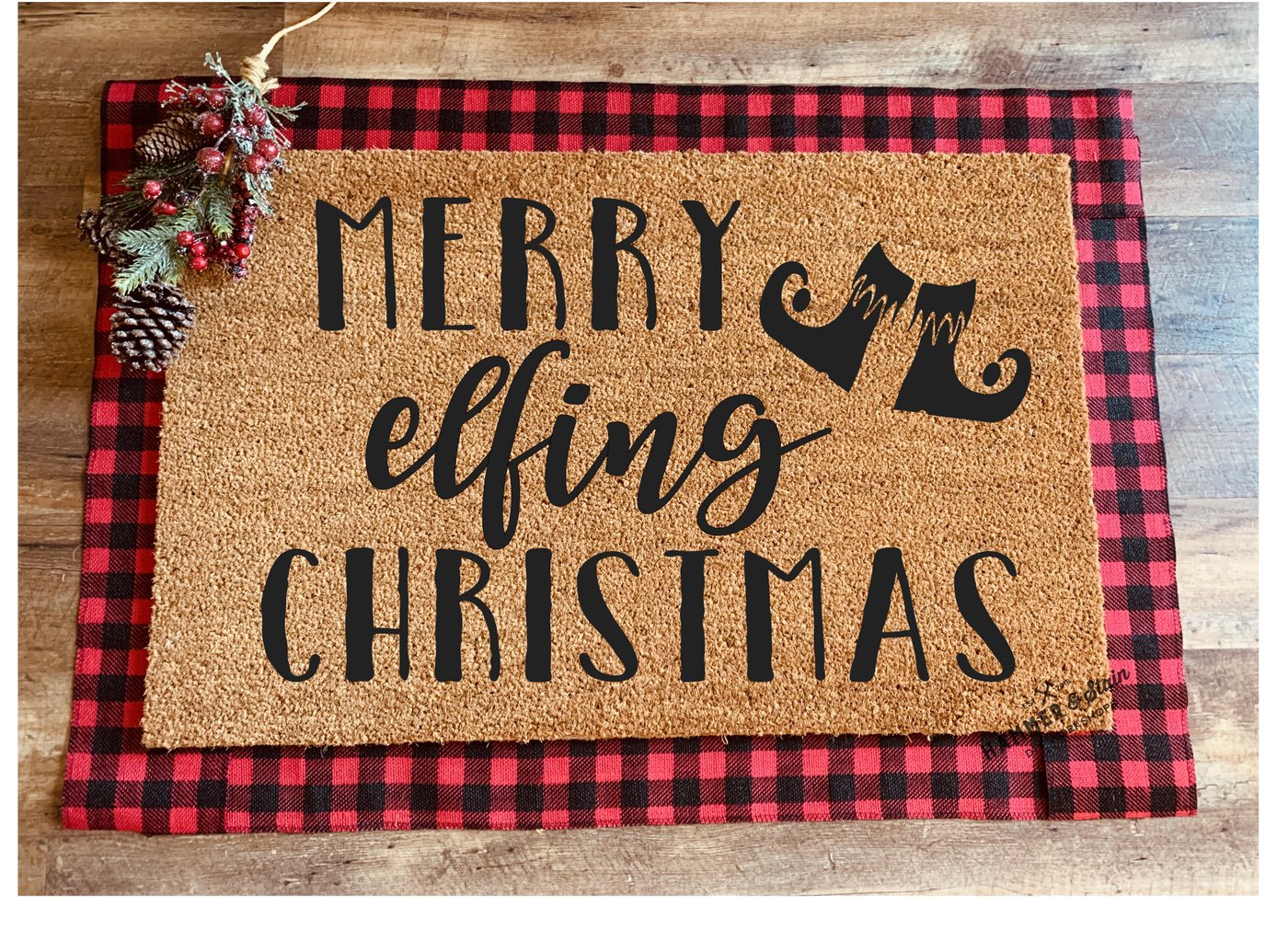 HOLIDAY DOORMAT WORKSHOP