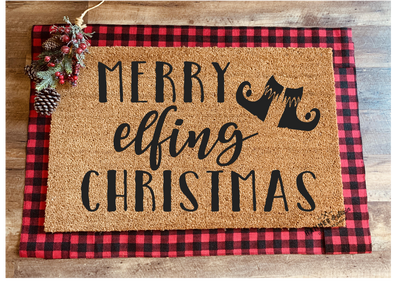 HOLIDAY DOORMAT WORKSHOP